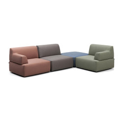Palchetto sofa Composition example | Sofas | Kristalia