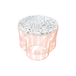 Terrazzo Side Table | closed base | Bend Goods