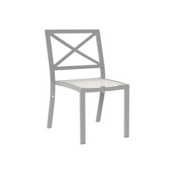 Fiore Stackable Side Chair | open base | JANUS et Cie