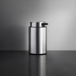 Reframe Collection I Soap dispenser I Brushed steel | Bathroom accessories | Unidrain