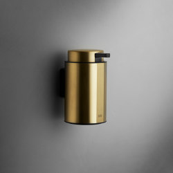 Reframe Collection I Soap dispenser, wallmounted I Brass | Soap dispensers | Unidrain