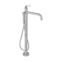 Bristol | Floor Mounted Bath Shower Mixer Without Hand Shower | Bath taps | BAGNODESIGN