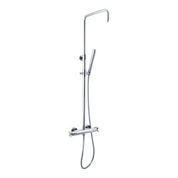Bristol | Shower Column with Thermostatic Shower Mixer | Shower controls | BAGNODESIGN