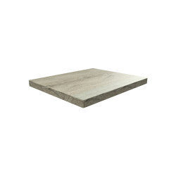 M-Line | Countertop Shelf Sand Grey | Wood panels | BAGNODESIGN