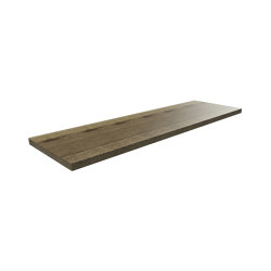 M-Line | Countertop Shelf Tobacco Oak | Holz Platten | BAGNODESIGN