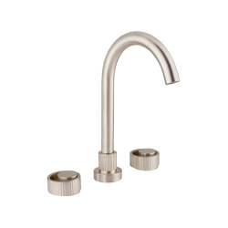 Orology | 3 Hole Basin Mixer Without Waste | Wash basin taps | BAGNODESIGN