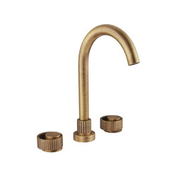 Orology | 3 Hole Basin Mixer Without Waste | Wash basin taps | BAGNODESIGN