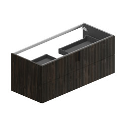 Orology | Wall Mounted Double Drawer Vanity Unit | Meubles sous-lavabo | BAGNODESIGN