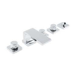 Stereo FM | 5 Hole Deck Mounted Bath Mixer without Hand Shower