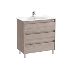 Tenet | Vanity unit | City oak | Bathroom furniture | Roca