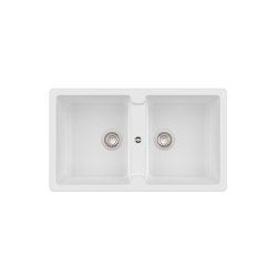 Bergen | Kitchen sink | White | Kitchen sinks | Roca