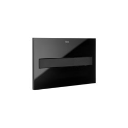 In-Wall | PL7 | Black with glass | Flushes | Roca