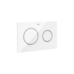 In-Wall | PL10 | White with glass | Flushes | Roca