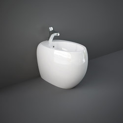RAK-CLOUD | Floor mounted bidet | Alpine White | Bathroom fixtures | RAK Ceramics