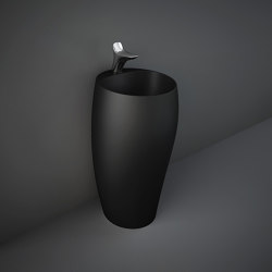 RAK-CLOUD | Freestanding washbasin | Matt Black | Lavabi | RAK Ceramics