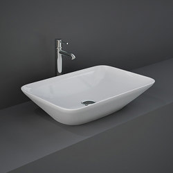RAK-VARIANT | Rectangle Countertop washbasin without tap hole | Wash basins | RAK Ceramics