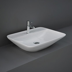 RAK-VARIANT | Rectangle Countertop washbasin with tap hole | Single wash basins | RAK Ceramics