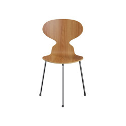Ant™ | Chair | 3100 | Elm | Chrome base | Stühle | Fritz Hansen