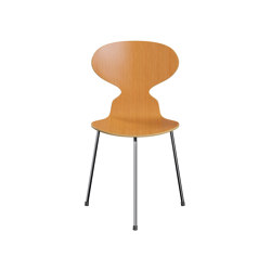Ant™ | Chair | 3100 | Oregon pine | Chrome base | Sedie | Fritz Hansen