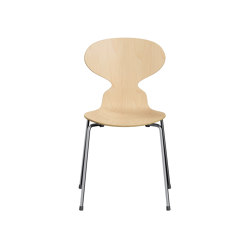 Ant™ | Chair | 3101 | Maple | Chrome base | Chaises | Fritz Hansen