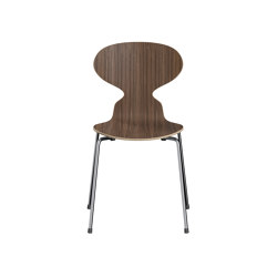 Ant™ | Chair | 3101 | Walnut | Chrome base | Sillas | Fritz Hansen