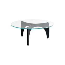 PK60™ | Coffee table | Glass | Black coloured ash base | Coffee tables | Fritz Hansen