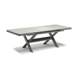 Swan Charcoal Extended Dining Table | Dining tables | SNOC