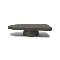Glace L Size Concrete Charcoal  Coffee Table | Coffee tables | SNOC