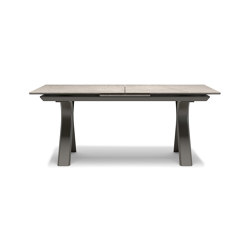 Baixa Charcoal Extended Dining Table For 10 | Dining tables | SNOC