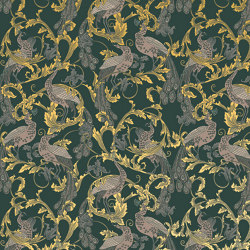 Arcadia - Emerald | Wall coverings / wallpapers | Feathr