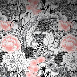 Bloom - Blush | Revêtements muraux / papiers peint | Feathr