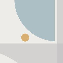 Carnaby - Grey & Orange | Quadri / Murales | Feathr