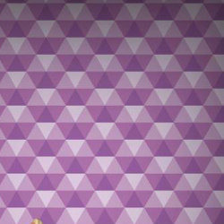 Crystal Trompe L’Oeil - Radiant Orchid | Wall coverings / wallpapers | Feathr