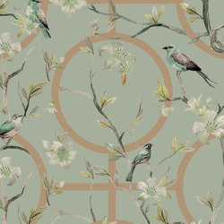 Dacha - Sage | Wall coverings / wallpapers | Feathr
