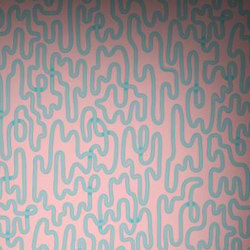 Drift - Pink & Blue | Revestimientos de paredes / papeles pintados | Feathr