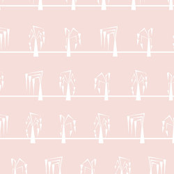 Five Fingers - Rose | Wall coverings / wallpapers | Feathr