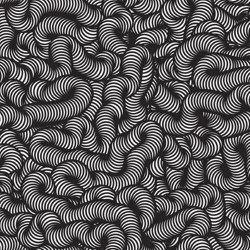 Flow - Black & White | Wall coverings / wallpapers | Feathr