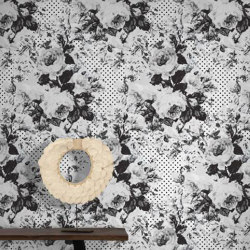 Full Bloom - White | Revestimientos de paredes / papeles pintados | Feathr