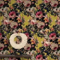 Full Bloom - Yellow | Revestimientos de paredes / papeles pintados | Feathr