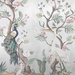 Hirosaki - Silver | Wall coverings / wallpapers | Feathr