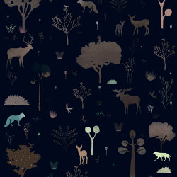 House Of Nature - Night | Wall coverings / wallpapers | Feathr