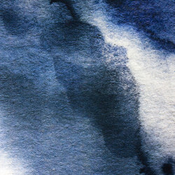 Indigo Fabric - Blue | Curtain fabrics | Feathr