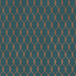 Mansfield - Teal | Wall coverings / wallpapers | Feathr