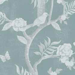 Matsumoto - Jade | Revestimientos de paredes / papeles pintados | Feathr