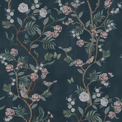 Matsumoto - Teal | Wall coverings / wallpapers | Feathr