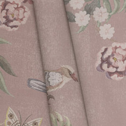 Matsumoto Fabric - Rose | Tissus de décoration | Feathr
