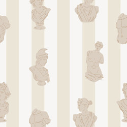 Pantheon - Sand | Wall coverings / wallpapers | Feathr