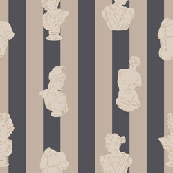 Pantheon - Taupe | Wall coverings / wallpapers | Feathr