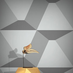 Polly Gone! - Cool Greys | Wall coverings / wallpapers | Feathr