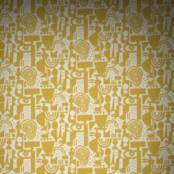 Supreme Bungalow - Yellow | Revestimientos de paredes / papeles pintados | Feathr